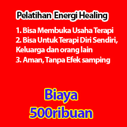 pelatihan energi healing